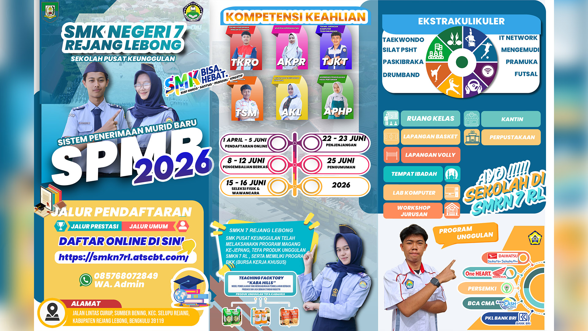 Selamat Datang di SMK NEGERI 7 REJANG LEBONG